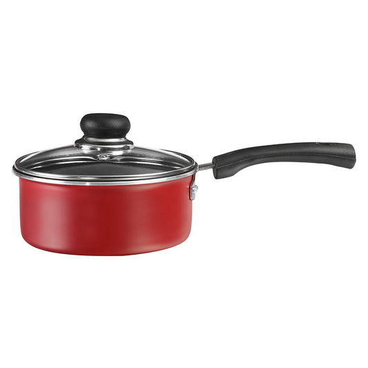 Vinod Zest Inducto Saucepan [with Glass Lid]