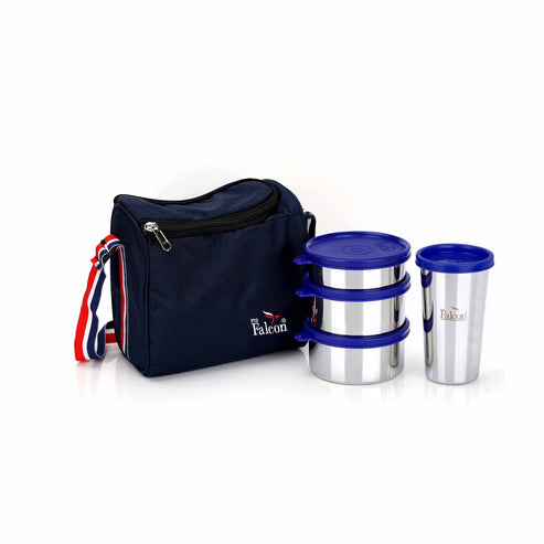 Pdd Falcon Steel Dura Lunch Box Quadro