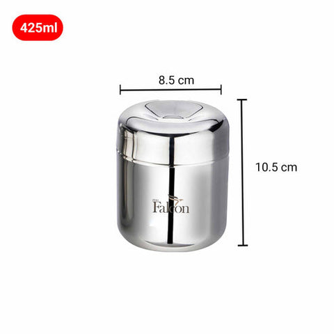 Pdd Falcon Steel Storage canister 1pcs Silver