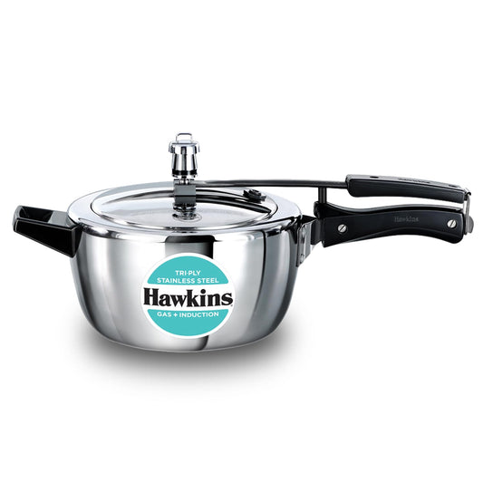 Hawkins Triply Stainless Steel Pressure Cooker