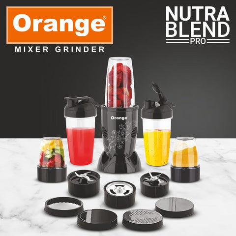 Orange Mixer Grinder