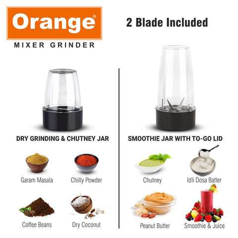 Orange Nutra Blend Pro Mixer