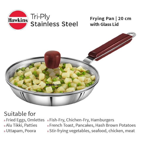 Hawkins Tri-Ply Frying Pan