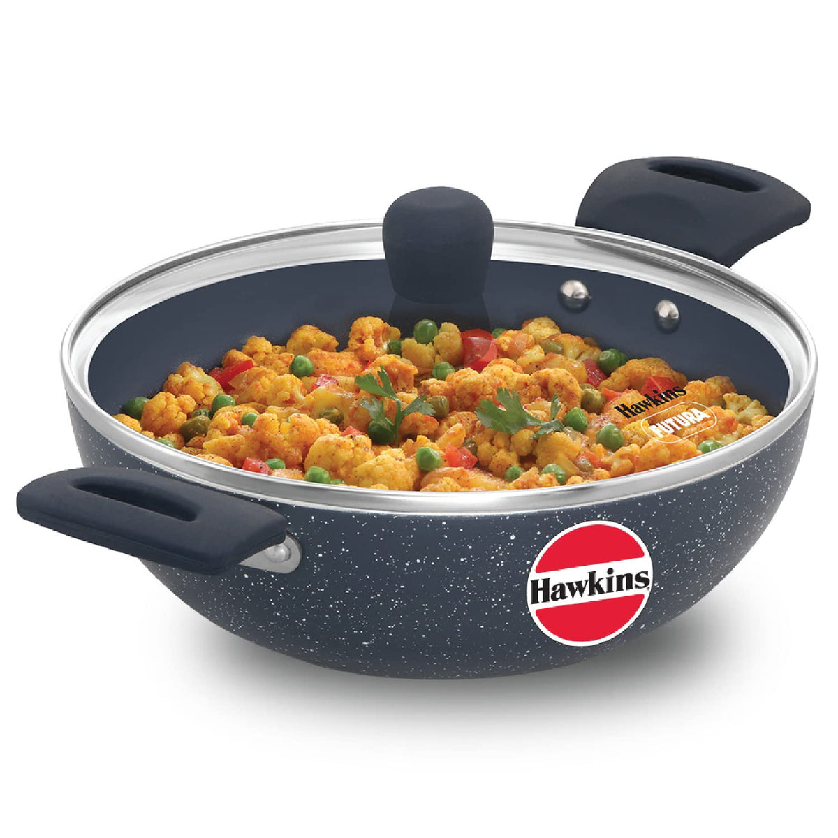 Hawkins Deep Kadhai, Ceramic Nonstick Inside