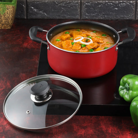 Vinod Zest Inducto Casserole [with Glass Lid]