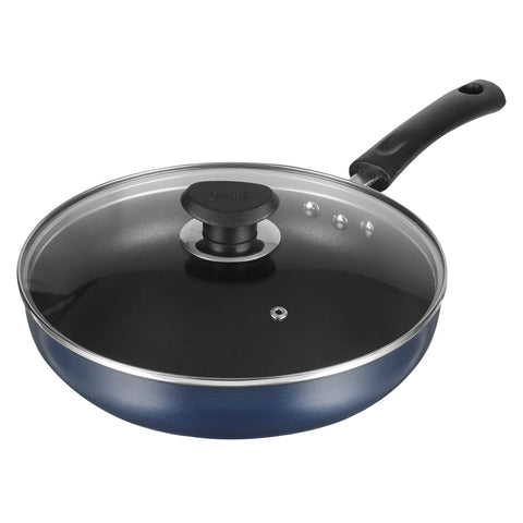 Vinod Zest Deep Frypan [with Glass Lid]