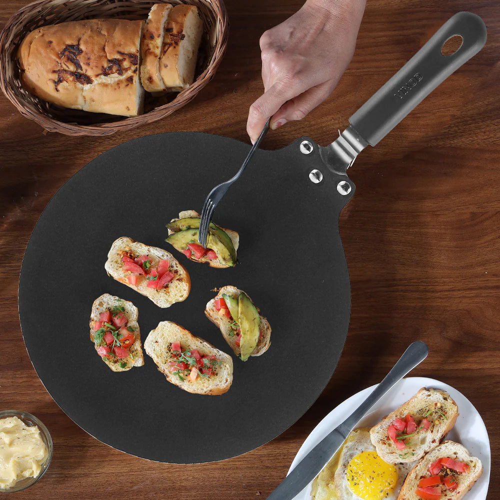 Vinod Hanos Non-stick Flat Multi Tawa