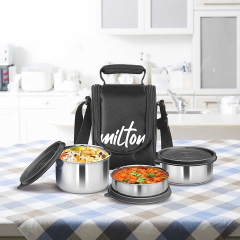 Milton Tasty Lunch Steel Tiffin