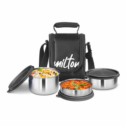 Milton Tasty Lunch Steel Tiffin