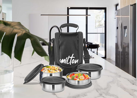 Milton Tasty Lunch Steel Tiffin