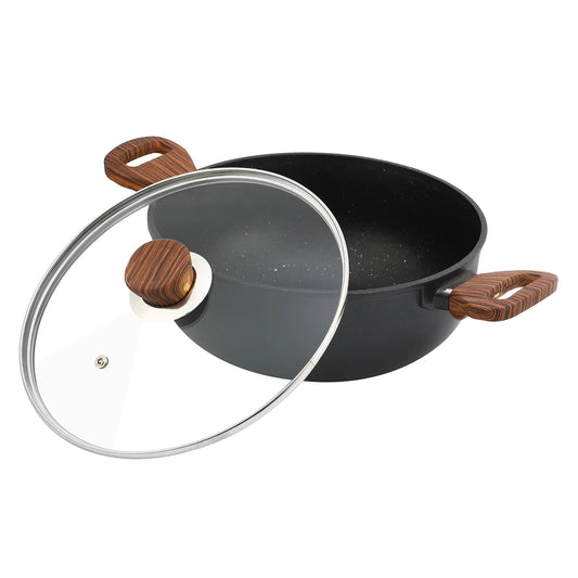 Vinod Zest Plus Kadai [with Glass Lid]