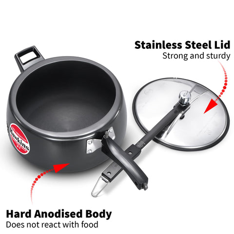 Hawkins Contura Black XT Pressure Cooker