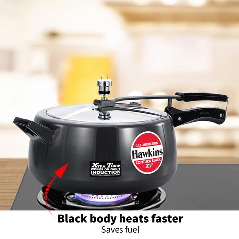 Hawkins Contura Black XT Pressure Cooker